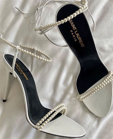 ysl wedding heels.